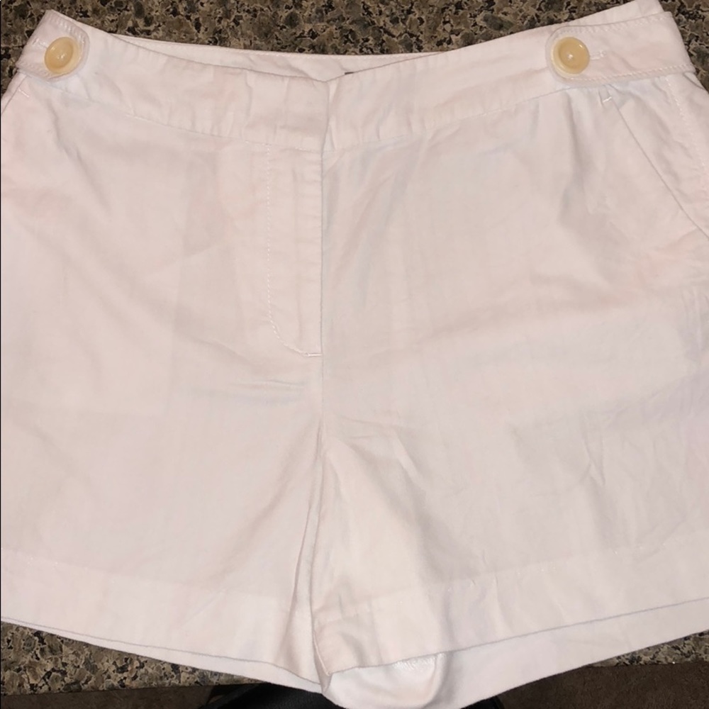 Ann Taylor White Shorts